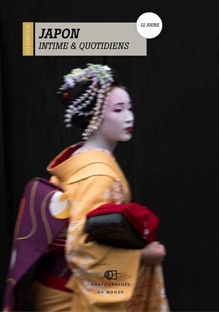 Couverture carnet de voyage photo Japon Printemps avec Regis Defurnaux
