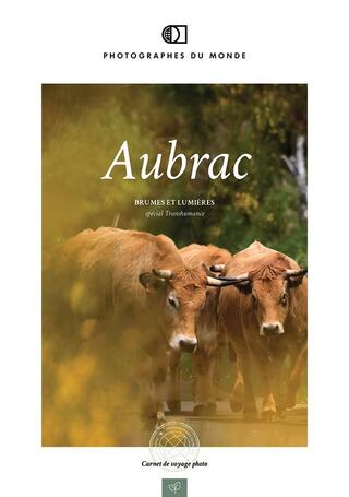 Couverture carnet de voyage photo Aubrac Transhumance avec Jean-luc Girod