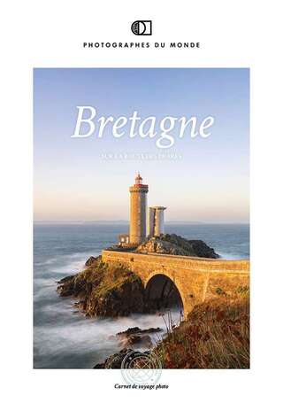 Couverture carnet de voyage photo Bretagne avec un photographe pro