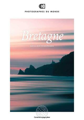 Couverture carnet de voyage photo Bretagne avec un photographe pro