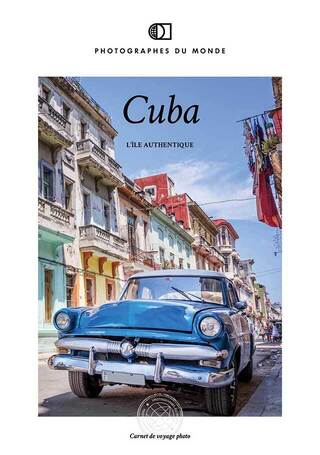 Couverture carnet de voyage photo Cuba 