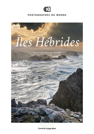 Couverture carnet de voyage photo Ecosse Hebrides avec Jean-michel Lenoir