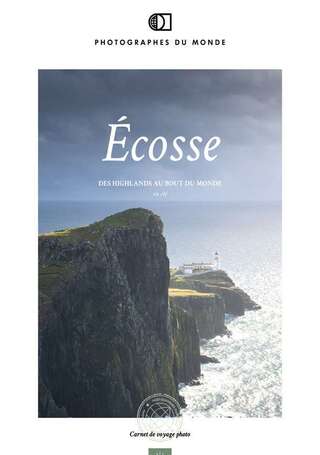 Couverture carnet de voyage photo Ecosse Skye Été avec Gregory Gerault