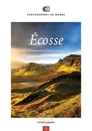 Couverture carnet de voyage photo Ecosse Skye Automne