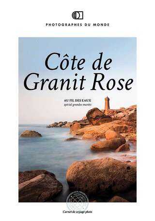 Couverture carnet de voyage photo Côte Granit Rose Grandes Marées
