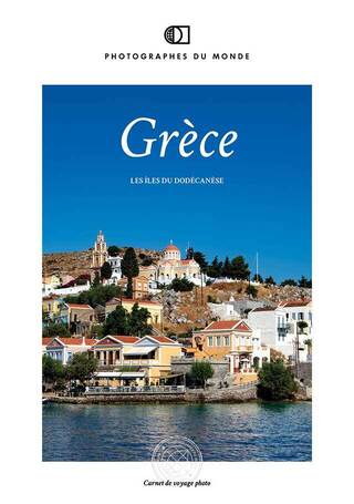 Couverture carnet de voyage photo Grèce Dodécanèse