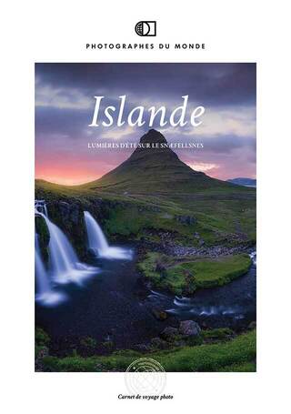 Couverture carnet de voyage photo islande avec Thomas Gallopin