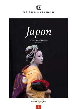 Couverture carnet de voyage photo Japon Automne avec Regis Defurnaux