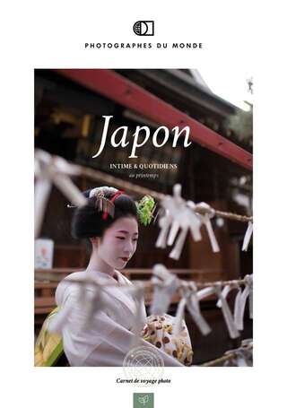Couverture carnet de voyage photo Japon avec Régis Defurnaux