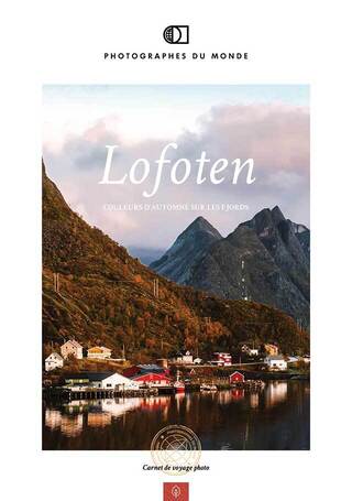Couverture carnet de voyage photo Lofoten Automne