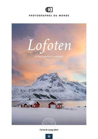 Couverture carnet de voyage photo Lofoten Hiver