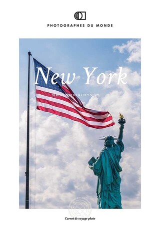 Couverture carnet de voyage photo New York  