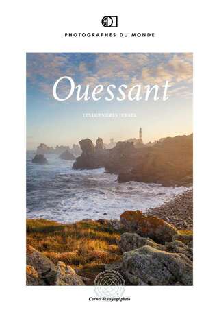 Couverture carnet de voyage photo Ouessant avec Mathieu Rivrin