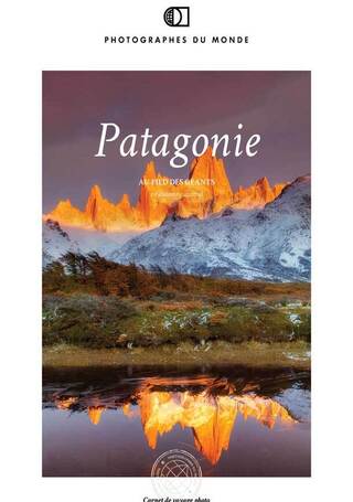 Couverture carnet de voyage photo Patagonie