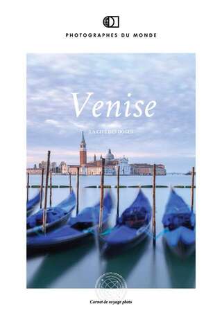 Couverture carnet de voyage photo Venise avec un pro