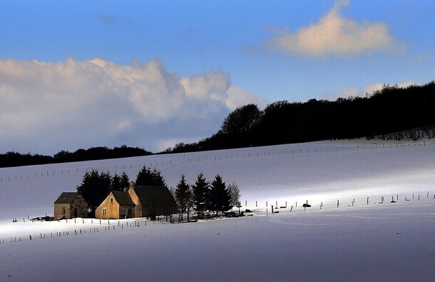 voyage photo aubrac hiver