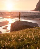 voyage photo lofoten soleil minuit