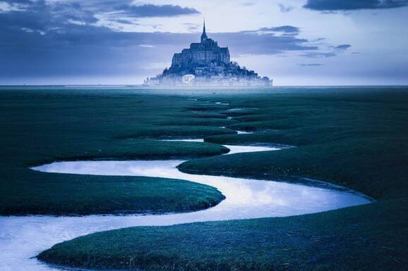 voyage photo mont saint michel theo cohen galerie