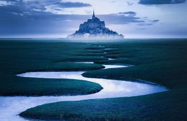 voyage photo mont saint michel theo cohen galerie