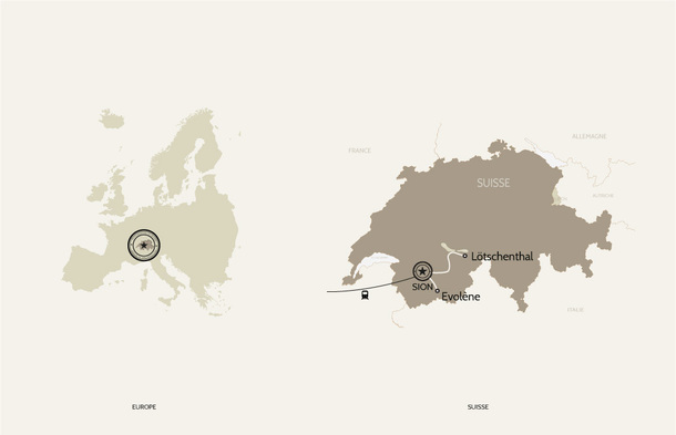 carte voyage photo suisse