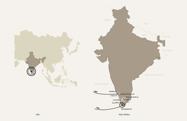 carte voyage photo inde kerala 1